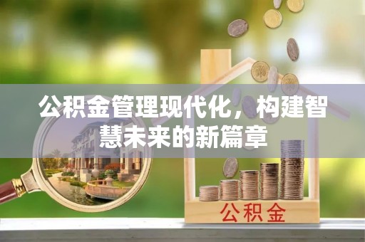 兴安公积金管理现代化，构建智慧未来的新篇章