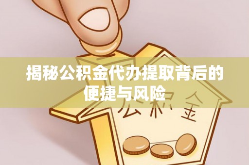 兴安揭秘公积金代办提取背后的便捷与风险